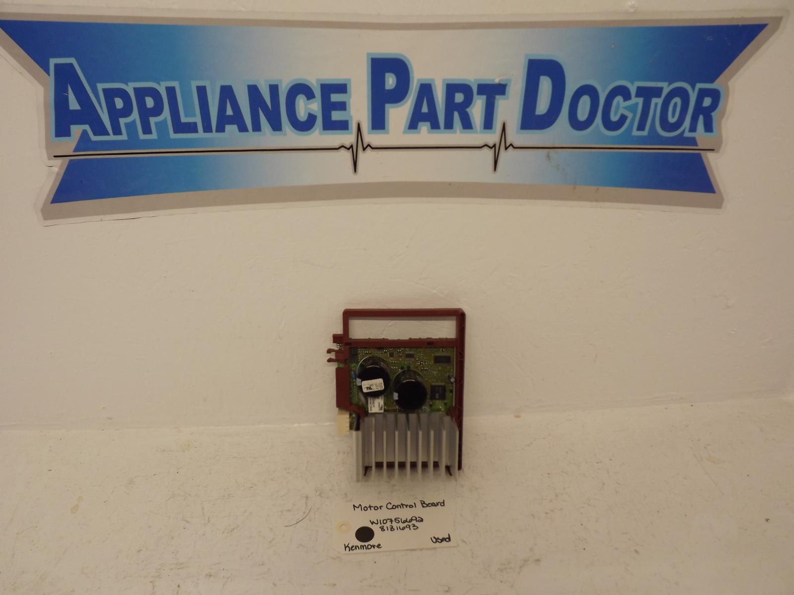 Kenmore Washer W10756692 8181693 Motor Control Board Used Kenmore Washer W10756692 8181693 Motor Control Board Used